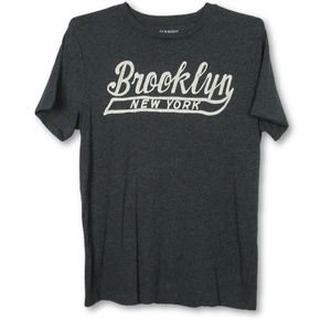 Old Navy Men's Graphic Tee-Shirt Gray Size Medium
